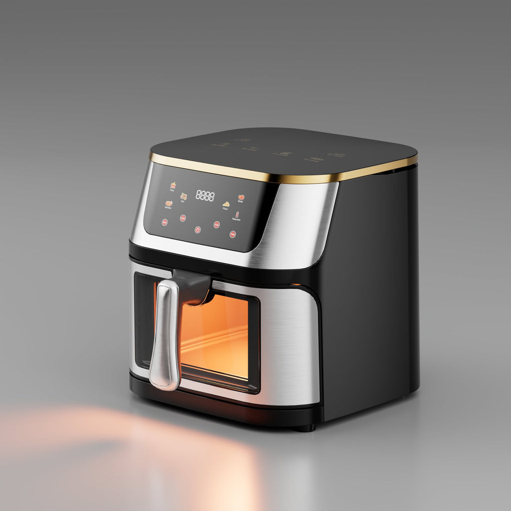 Large Capacity Intelligent Visual Air Fryer