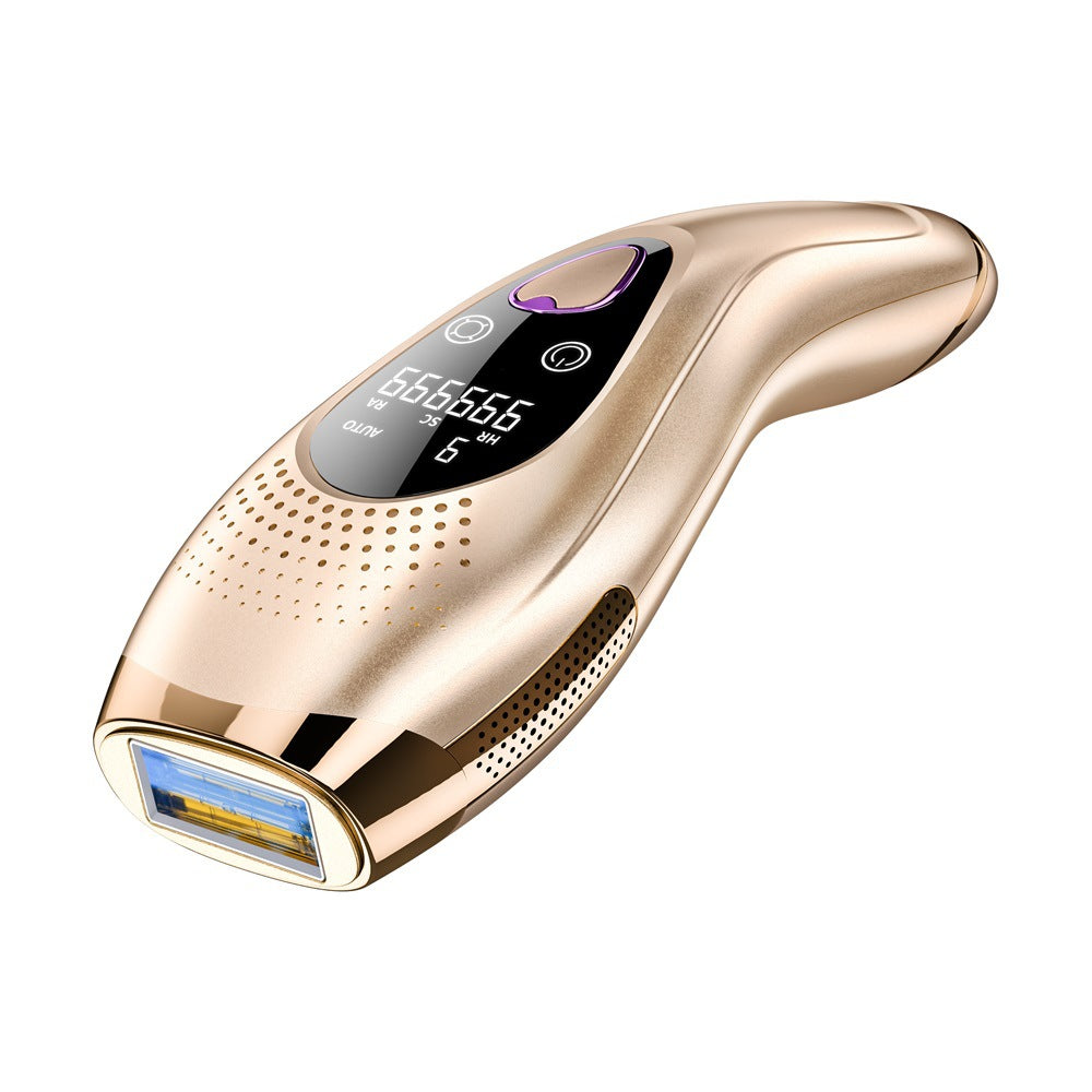 Home laser freezing point hair removal device