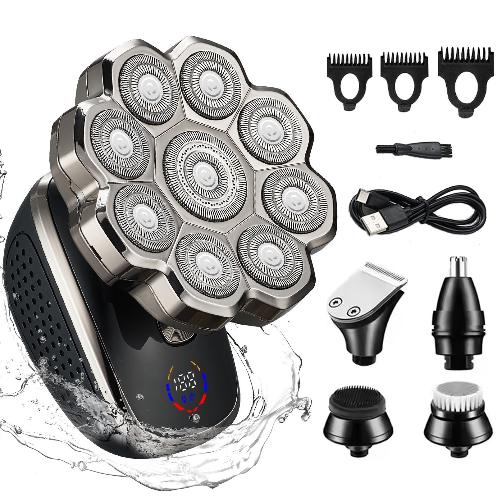 Digital electric shaver