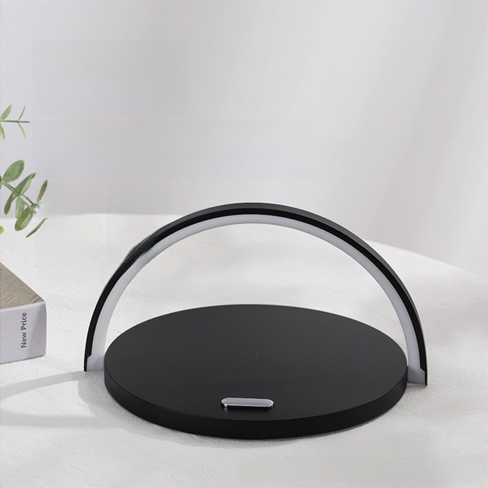 LED Desk Lamp with Wireless Charger and Phone Holder