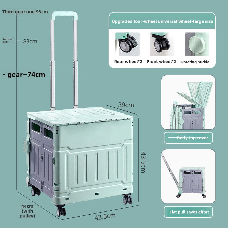 Foldable Portable Shopping Cart