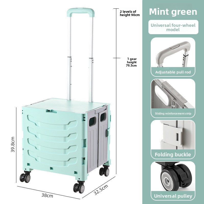 Foldable Portable Shopping Cart