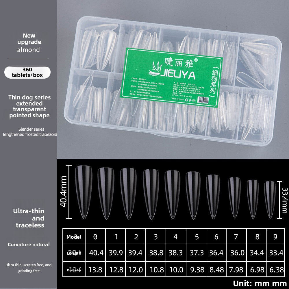 Full and half dual-purpose nail pads