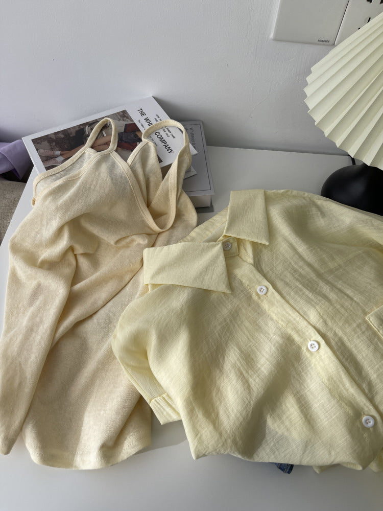 Ice silk sun-protective shirt