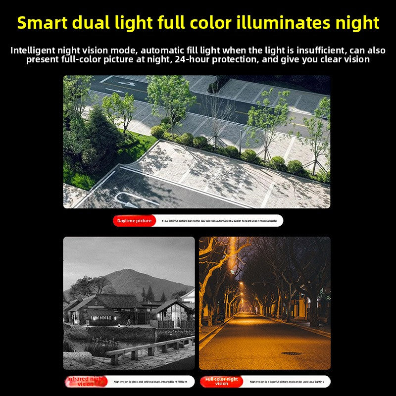 Outdoor Solar Wireless WiFi 4G Security Camera