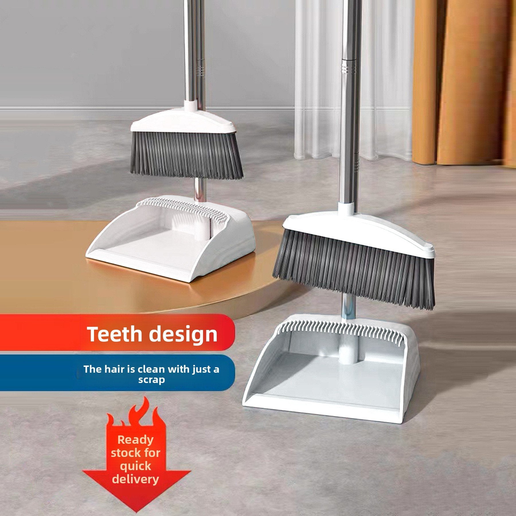 Broom and Dustpan