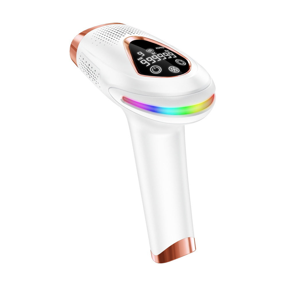 Home laser freezing point hair removal device