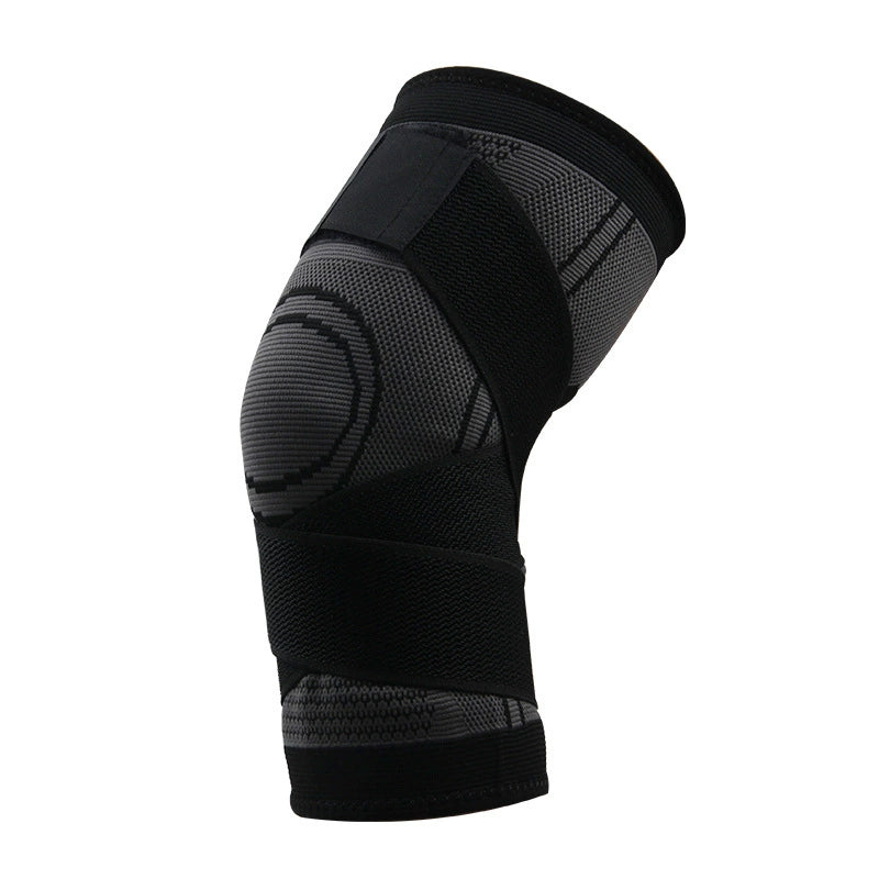 Strap Knee Pads Pressure Sports Fitness Men's Running Mountaineering Basketball Knee Pads Warm Nylon Sports Knee Pads Wholesale