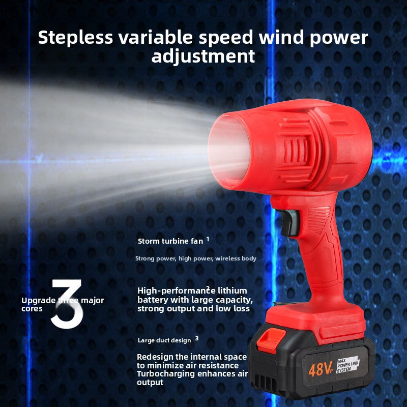 Rechargeable Lithium Turbofan Outdoor Blower