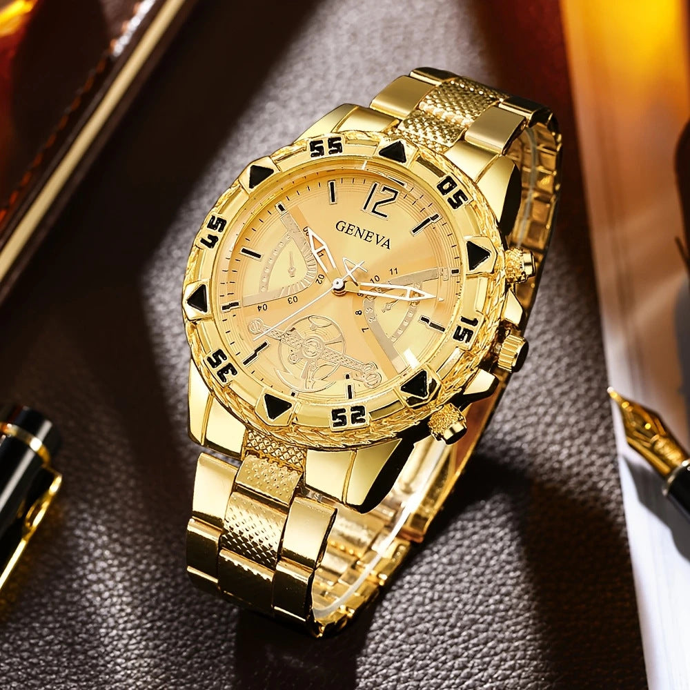 High-End Large Dial Business Watch