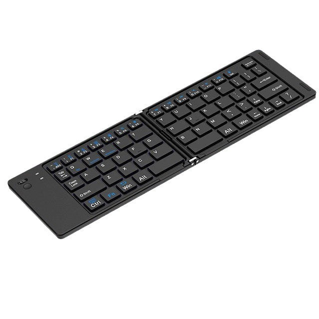 Foldable silent Bluetooth wireless keyboard