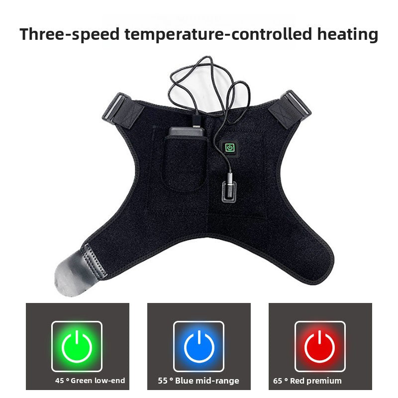 Adjustable USB Electric Heating Shoulder Pad