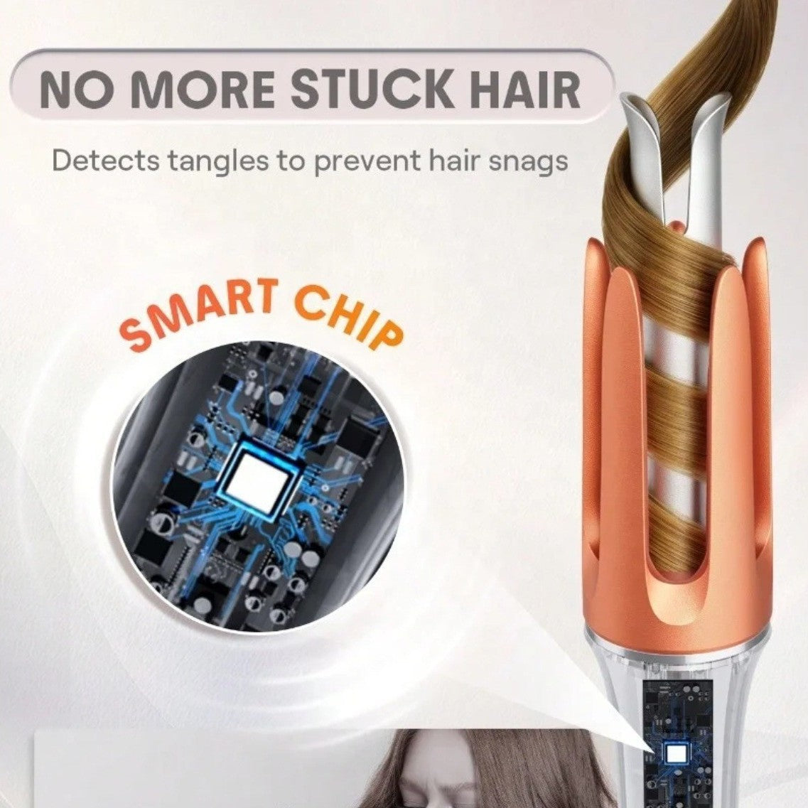 Fully Automatic Curling Iron for Lazy People