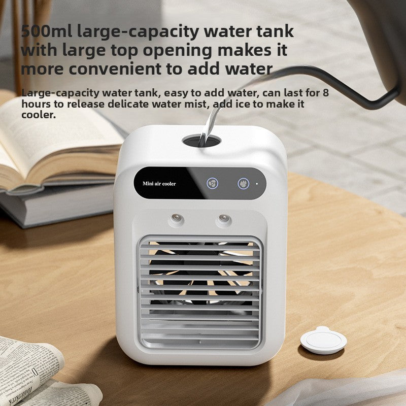 Mini desktop cooling fan