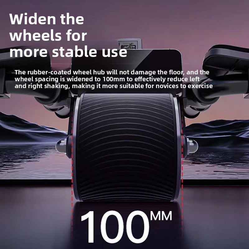 Automatic rebound multi-functional abdominal roller