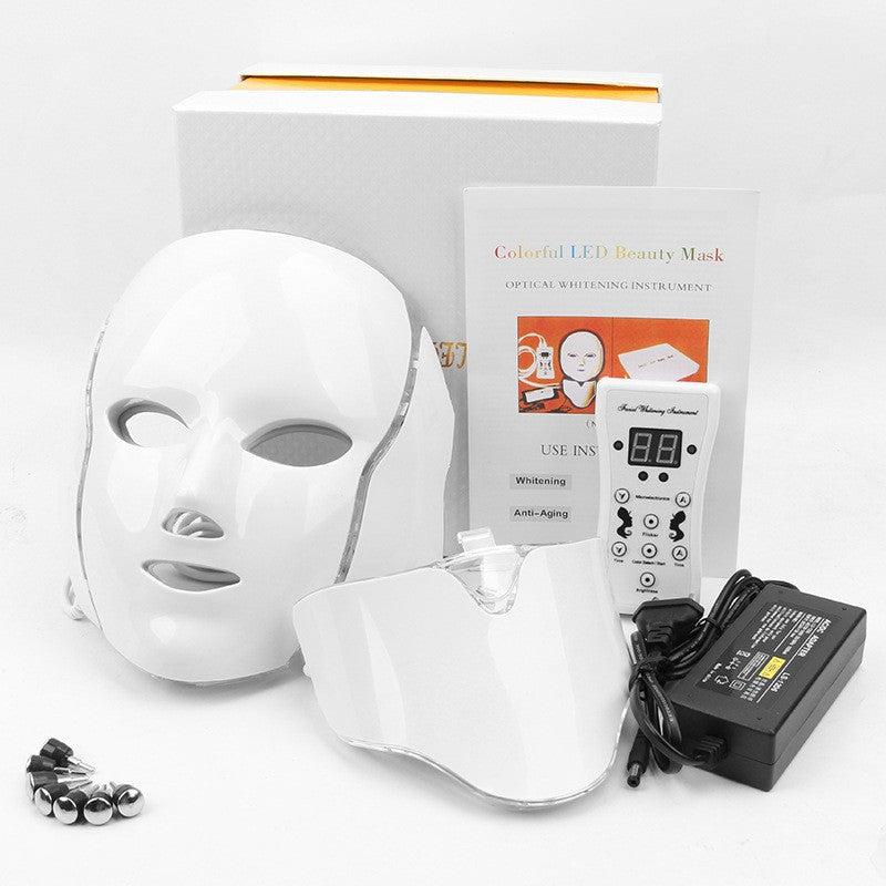 Facial LED beauty mask