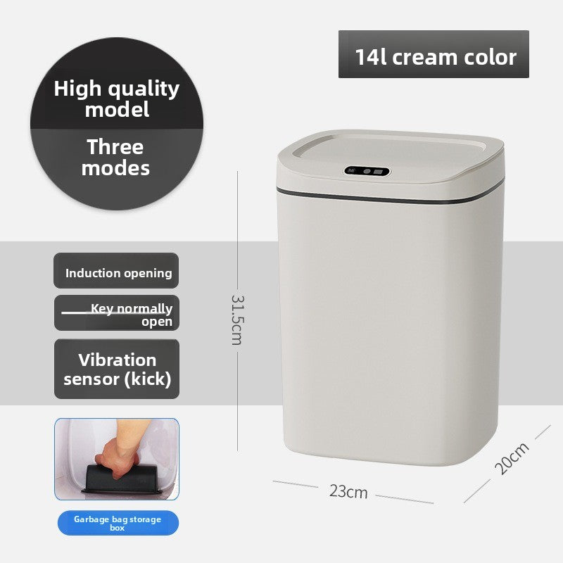 Home Intelligent Induction Trash Can