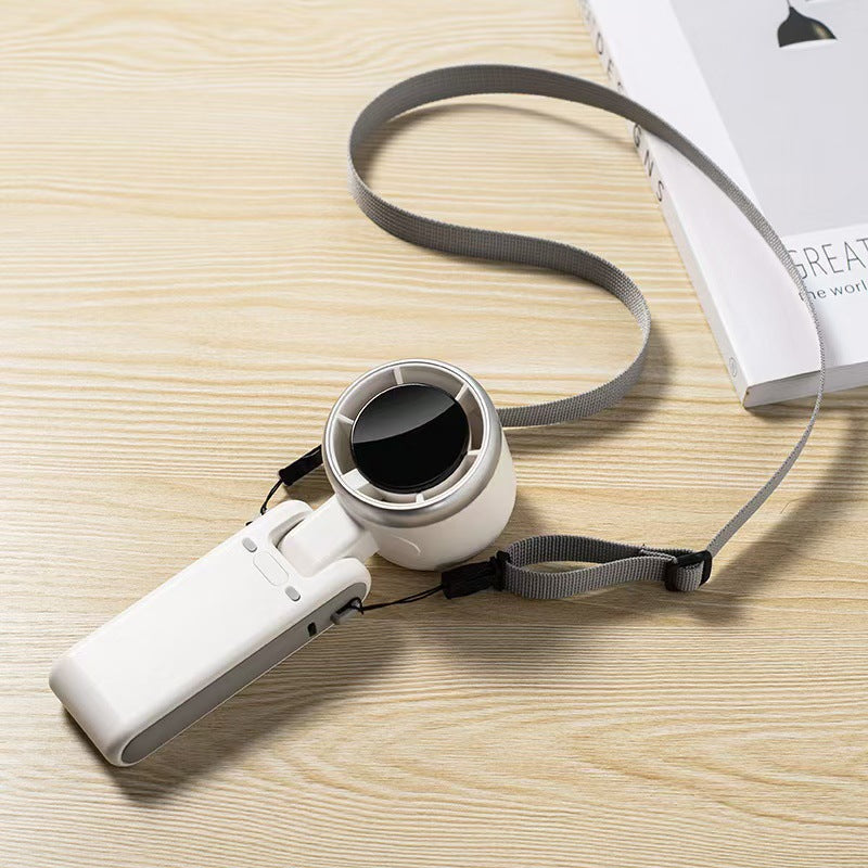 Digital display handheld mini high-speed small fan
