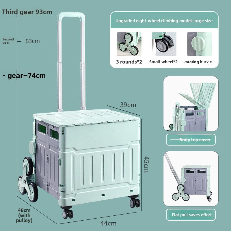 Foldable Portable Shopping Cart