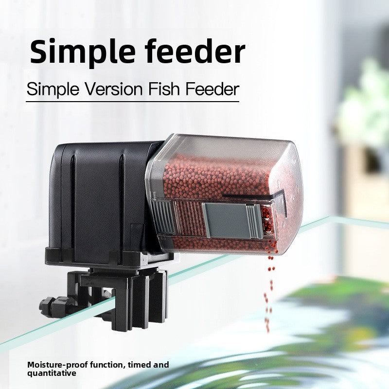 Intelligent Timing Automatic Aquarium Fish Feeder