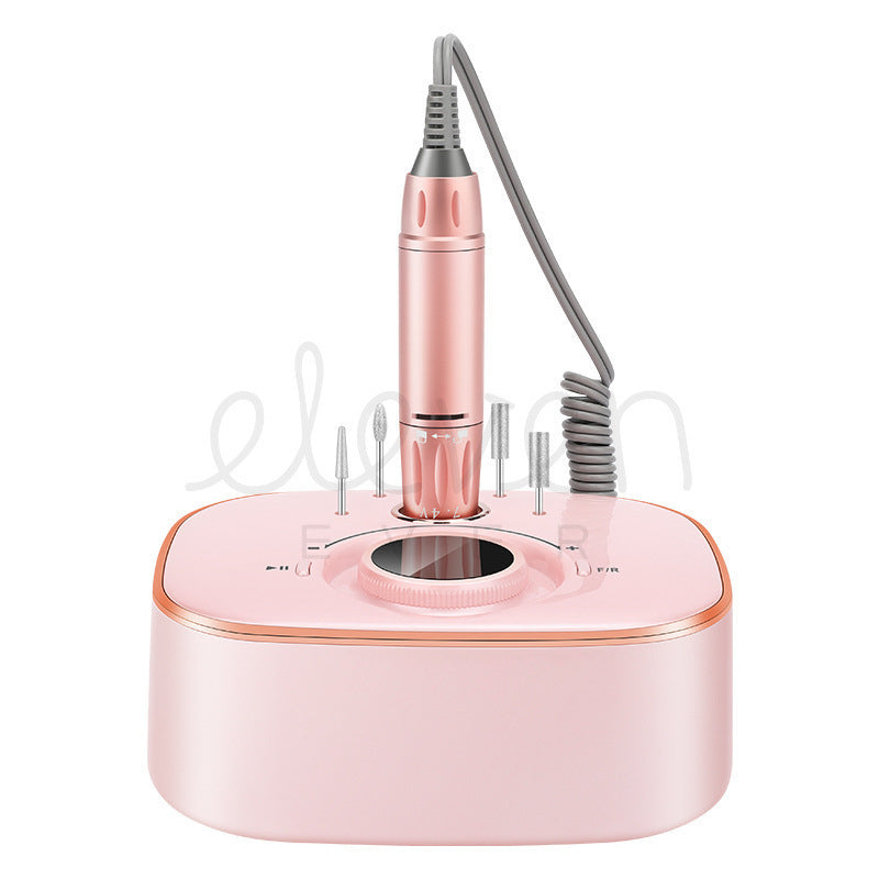 Electric nail polishing machine