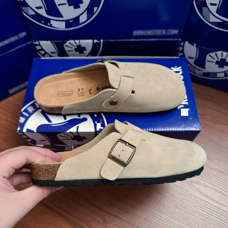 Platform slip-on shoes