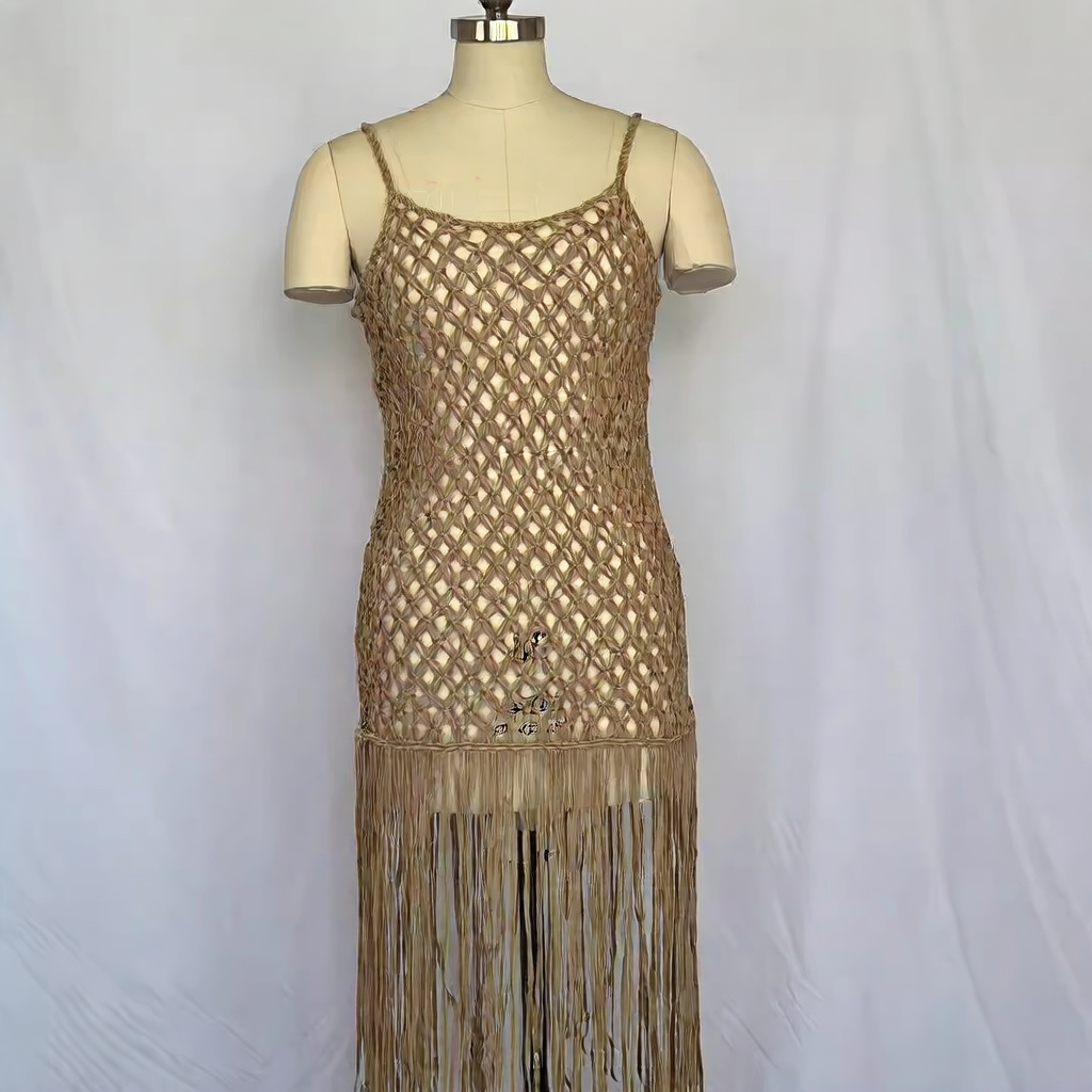 Bohemian-style women's halter top