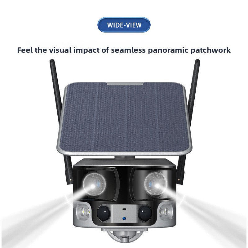 solar surveillance camera