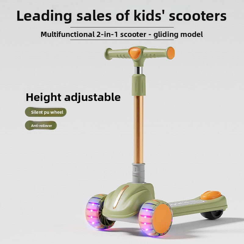 Children's three-in-one scooter