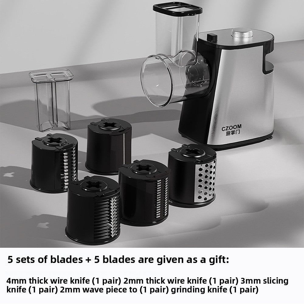 A multi-functional electric vegetable cutter