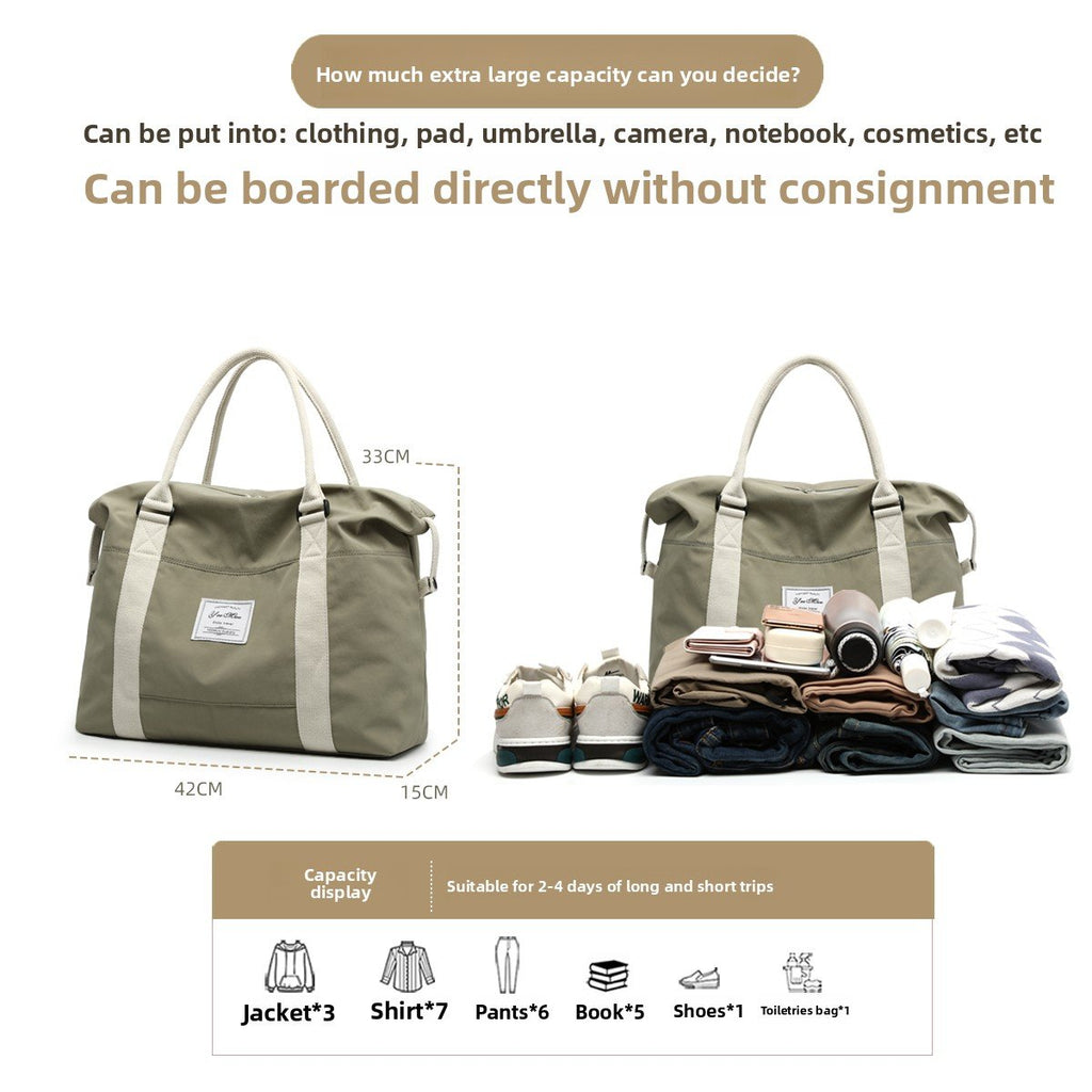 Large-capacity hand luggage bag