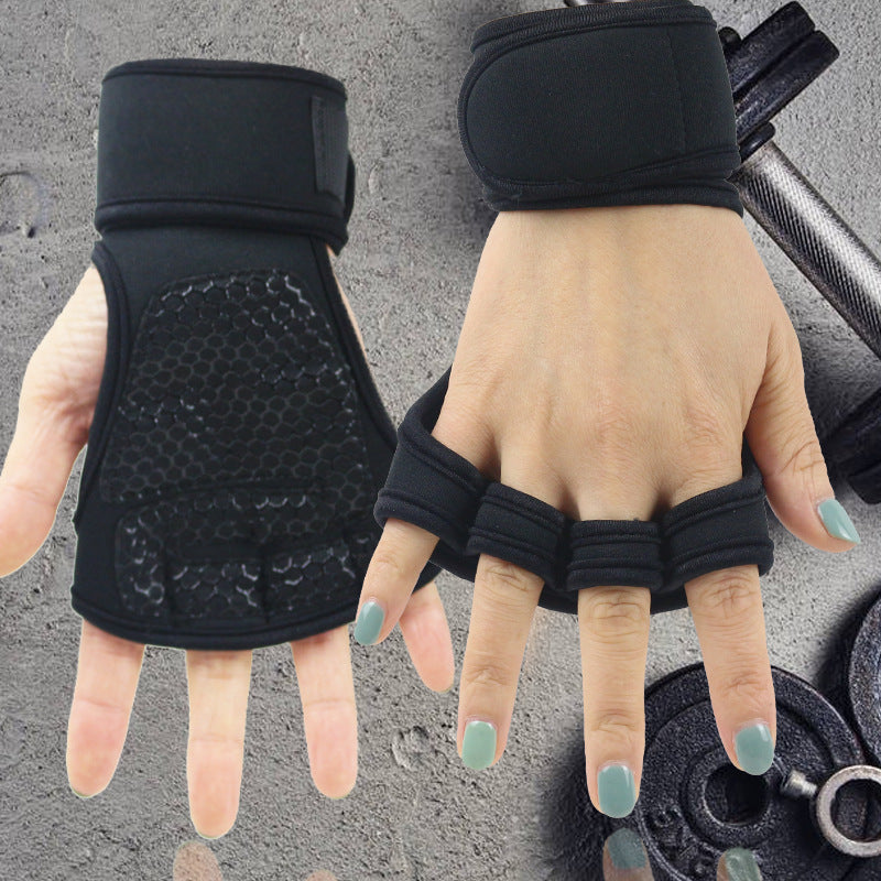 Gym Weightlifting Gloves Half-Finger
