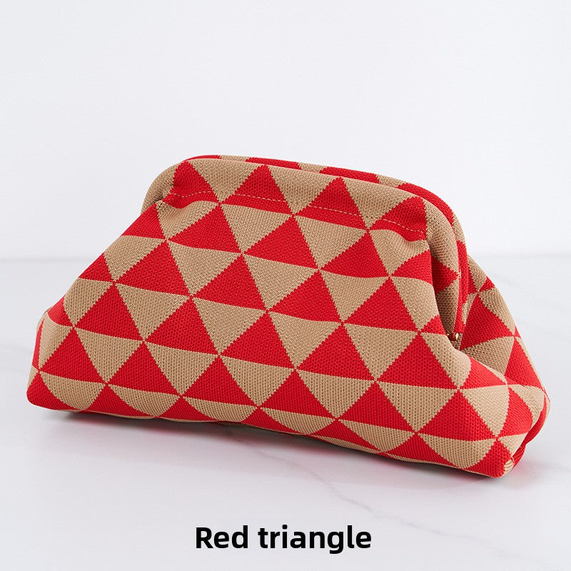 Ladies' striped beach bag