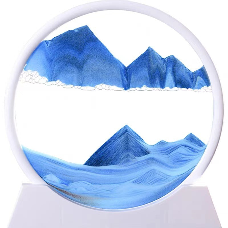 Flowing Sand Art Sculpture