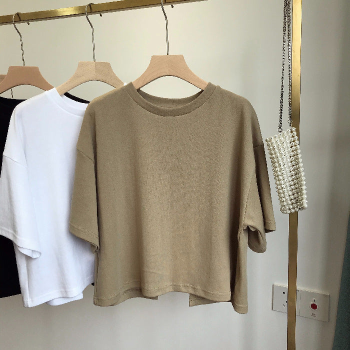 Backless Short T-shirt