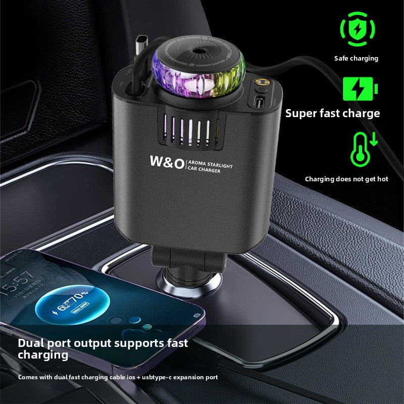 Car charger aroma spray