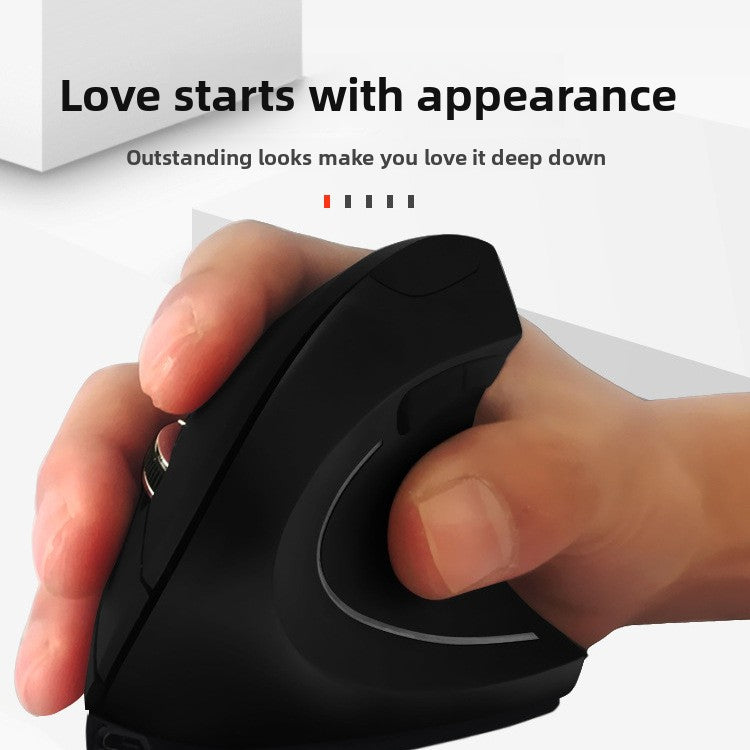 Ergonomic Vertical Wireless Bluetooth Mouse