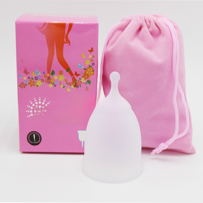 Reusable silicone menstrual cups