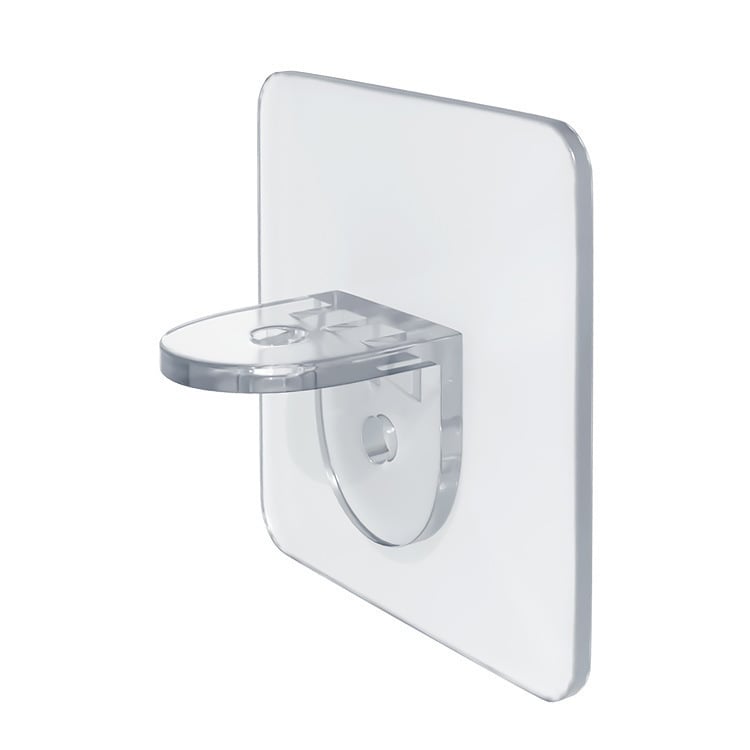 Transparent and traceless hook without punching holes