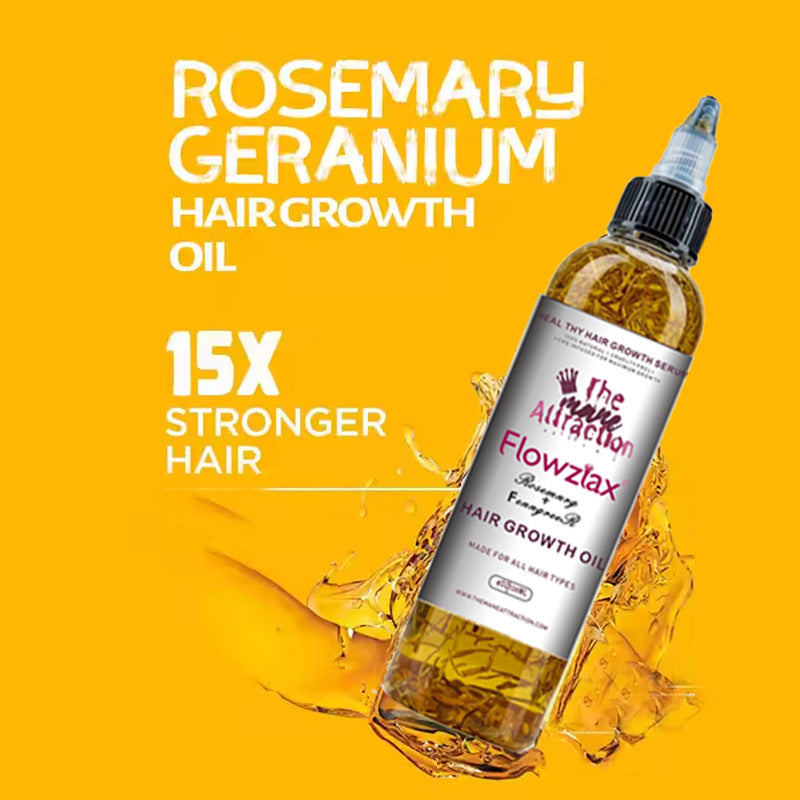 Rosemary Castor Hair Care Essential Oil for Strong and Smooth Hair