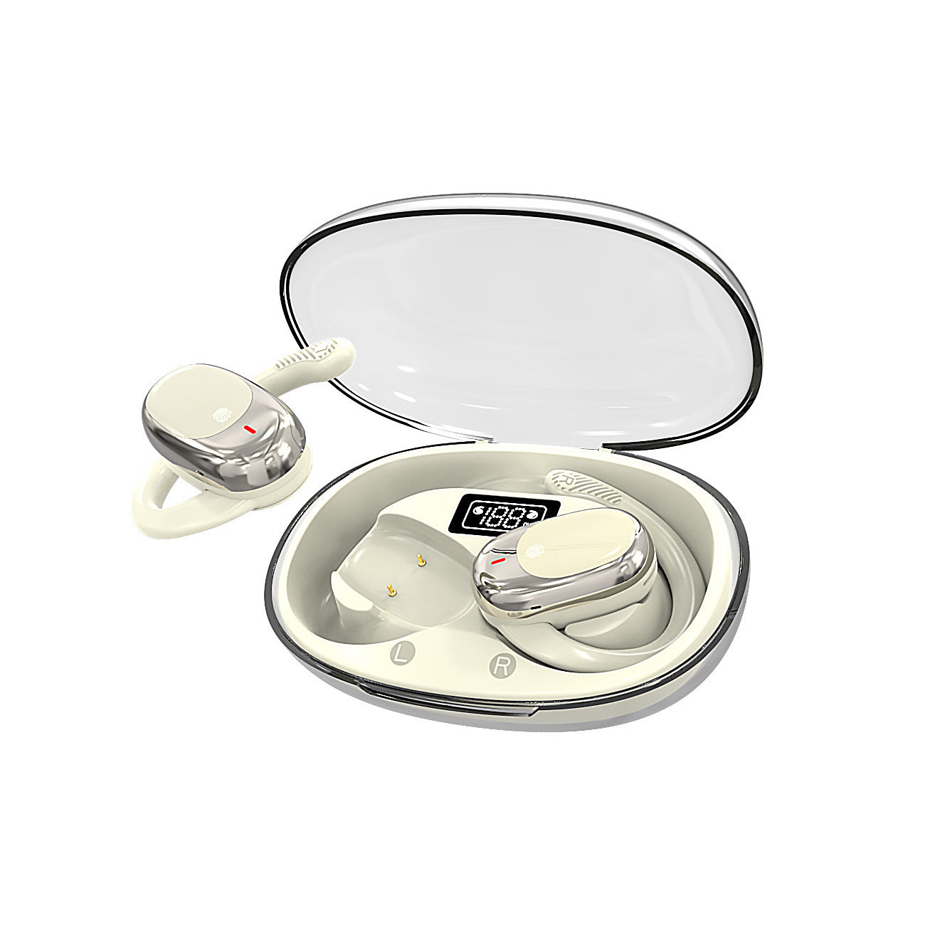 Smart AI Translation Bluetooth Headset with Bone Conduction