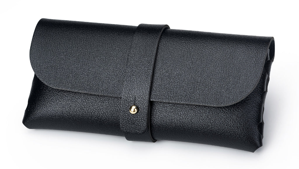 Frameless beveled sunglasses