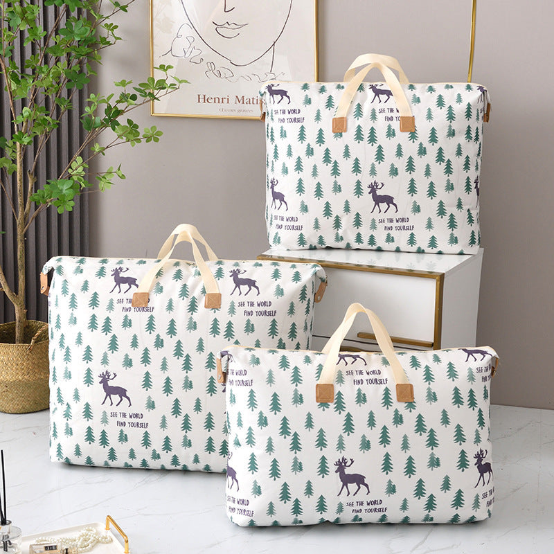 Waterproof Cartoon Storage Bag for Travel and Moving