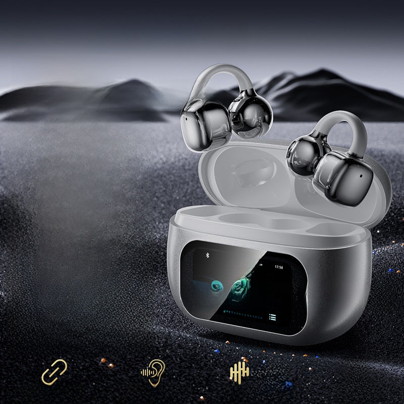 Clip-On AI Smart Bluetooth Headphones