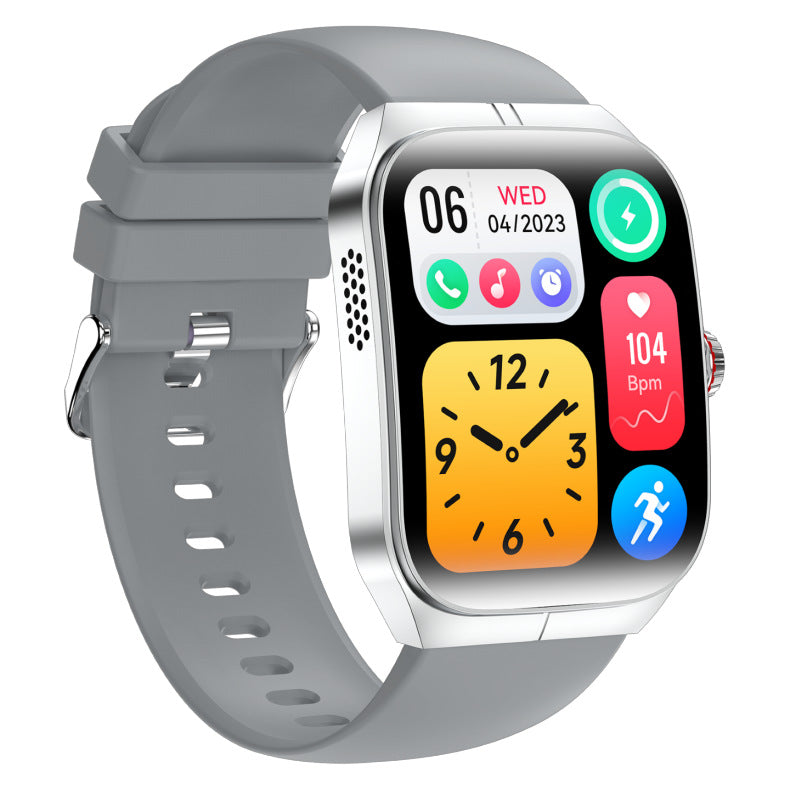 HK80 AMOLED Smart Watch with Bluetooth Call NFC Payment Health Monitoring