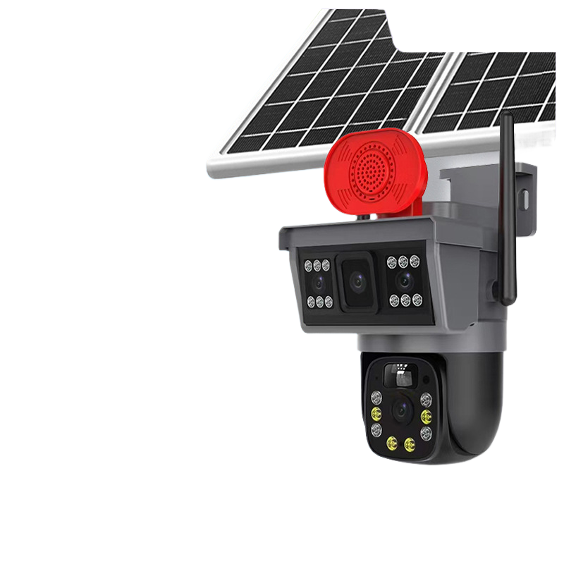 Solar-powered camera
