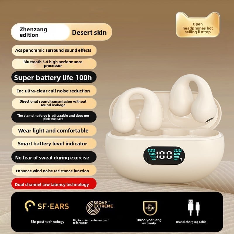 Over-ear running sports headphones