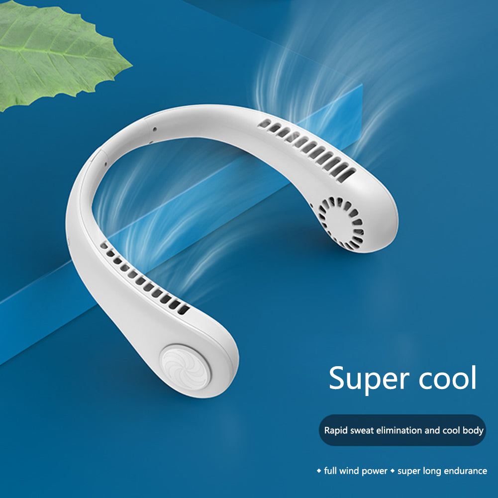 Creative Mute Outdoor Portable Bladeless Fan Tide