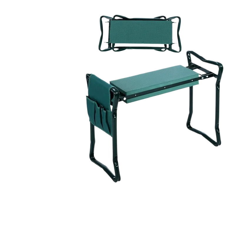 Outdoor garden kneeling stool sitting kneeling garden gardening kneeling chair garden tool stool with tool kit multifunctional folding kneeling stool