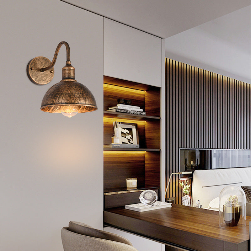 American style loft Industrial Wind bedside wall lamp Villa courtyard outdoor wall lamp restaurant bar decorative lighting fixtures
